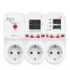 Applicable to Voltage Surge Current Limiter Protector EU Socket Plug 16A AC230V 50/60Hz Power Energy Monitor kWh Meter Refrigerato(EAMPS-1-V-A) view 1