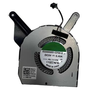 0MXH2W 0XYG4C for Latitude 5400 5402 Laptop Cooling Fan Cooler Fan Heatsink Radiator CN-0MXH2W CN-0XYG4C(Silver Cooling Fan)