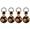 Bagels Funny Holder Cases Keychain Compatible with AirTag Silicone GPS Trackers Cover view 1