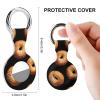 Bagels Funny Holder Cases Keychain Compatible with AirTag Silicone GPS Trackers Cover view 2