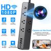 lomtomsehai Indoor Nanny Camera - Mini Wi-Fi Security Cam - Small Wireless Cameras - Motion Detection - Mobile Phone Viewing - USB Port - Front view 2