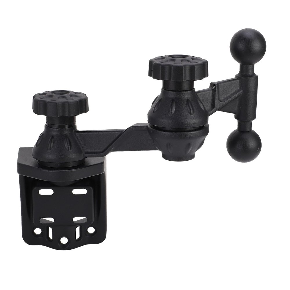 TIKATARER Aluminum Alloy Marine Laptop Mount, Ergonomic Grip Nonslip Construction with Industrial Rubber Grip, for Forklift Heavy Machinery Marine Chart Plotter