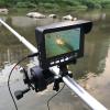 ZAICOLER Underwater Fishing Camera, 4.3 Inch HD 1000TVL Color Monitor Watertight Boat Fishing Camera with Sun Visor & 6 IR Lights for Ice Lake Ocean Fish Swimming Diving view 2