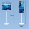 32 Inch Portable TV Mobile Smart Tablet HD Indoor Outdoor Display Height Angle Adjustable Stand 8GB+128GB Memory(6+128G) view 4