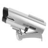 Fake Surveillance Camera Solar Powered Simulation Monitor with Flashing Red LED Light, Dummy Security Camera for Home Business Office, Realistic Design Anti Theft Deterrent with Mo view 3