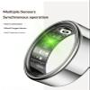Oracle Smart Ring,Smart Ring for Women & Men,IP68 Waterproof Health Fitness Tracker Ring,Sleep & Activity Monitor,Wireless Charging,Wireless Charging, Remote Photography, No Monthly Fees (Black, 8) view 3