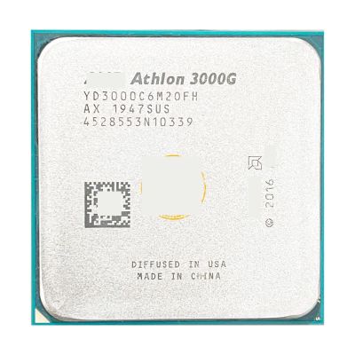 A 3000G X2 3.5 GHz Dual-Core Quad-Thread CPU Processor YD3000C6M2OFH/YD3000C6M2OFB Socket AM4