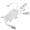 TV Antenna Amplifier, Antenna Signal Booster, 25dB High Gain Powerful Digital Antennas Booster, Adjustable Reception Range, Suit for All TV Antennas (Booster) view 3