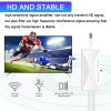 TV Antenna Amplifier, Antenna Signal Booster, 25dB High Gain Powerful Digital Antennas Booster, Adjustable Reception Range, Suit for All TV Antennas (Booster) view 4