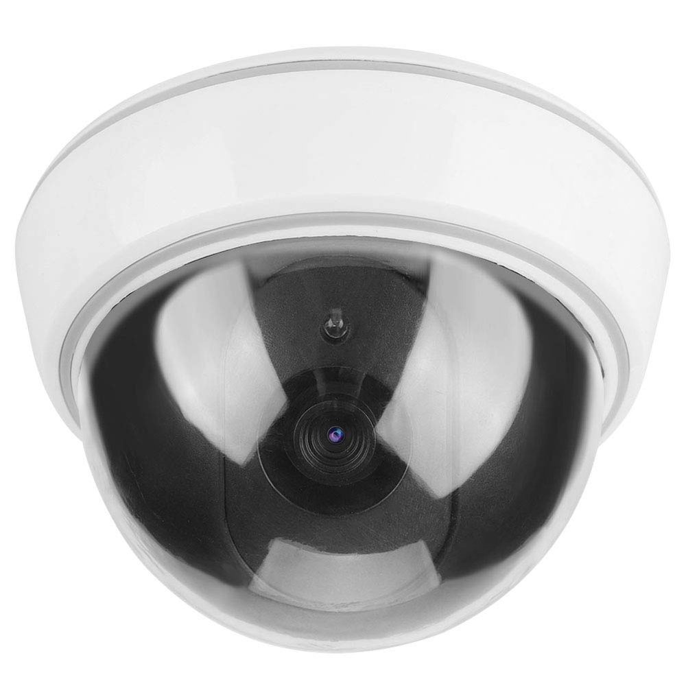 DirectNine Basics Dome Simulation Camera Dummy Fake Security Monitor Alarm Flashing LED Light