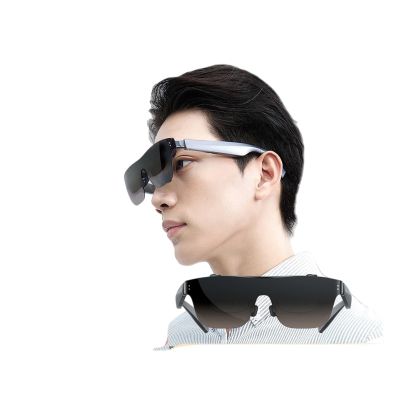 Compatible for Meizu StarV View AR Smart Glasses 188" Giant Screen Micro OLED 120Hz 600 Myopia Private Cinema Gaming for Phone PC Switch PS5