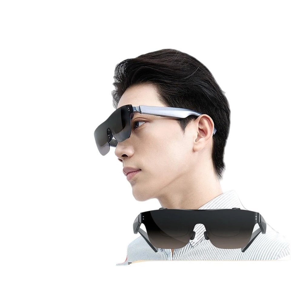 Compatible for Meizu StarV View AR Smart Glasses 188" Giant Screen Micro OLED 120Hz 600 Myopia Private Cinema Gaming for Phone PC Switch PS5