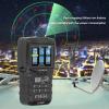 Srliya Satellite Finder Meter, Digital Signal Detector with 2.4in TFT LCD for DVB S S2, Support Frequency Analyzer and LNB Protection (US Plug) view 4