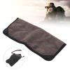 Camera Protective Wrap Cloth, Grey Flannel Lens Wrap Cover, Antiscratch and Antivibration Foldable Pouch for DSLR Camera Lens, Binoculars and Photo Accessories with Universal Fit (Small: Approx. view 4