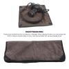 Camera Protective Wrap Cloth, Grey Flannel Lens Wrap Cover, Antiscratch and Antivibration Foldable Pouch for DSLR Camera Lens, Binoculars and Photo Accessories with Universal Fit (Large: Approx. view 4