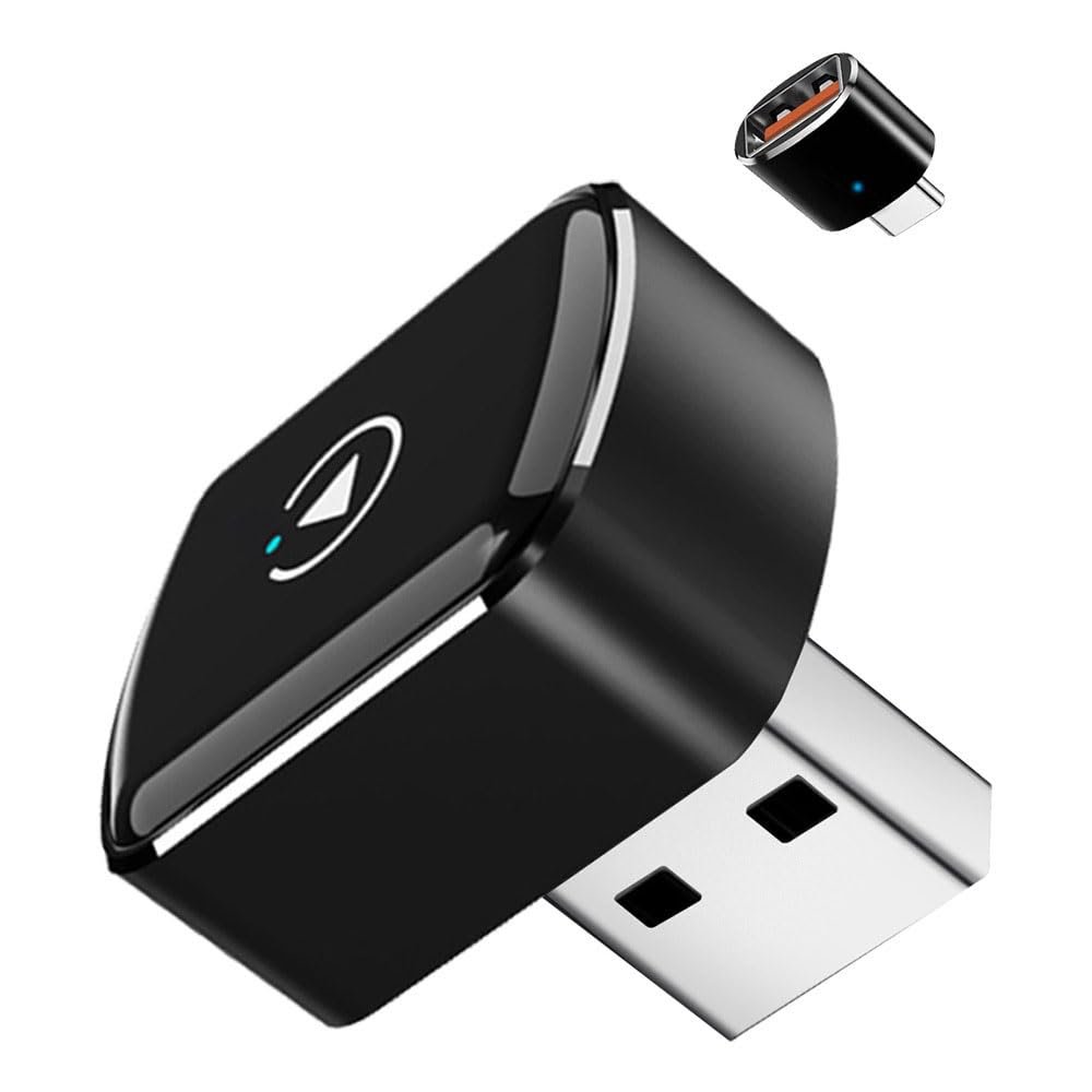 LCPSDO Car Wireless CarPlay Adapter for Holden Trax 2018 2019 2020 CarPlay 2-in-1 Plug and Play Adapter Wired to Wireless No Delay Fast Auto-Connect
