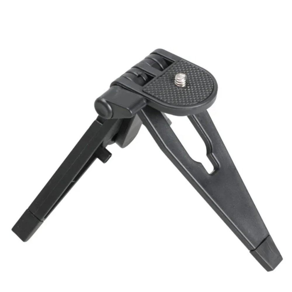 Lightweight ABS Camera Tripod Adjustable Height Desktop Stand for Professional Amateur Photographers Travel Foldable Lightweight Tripod for Photography