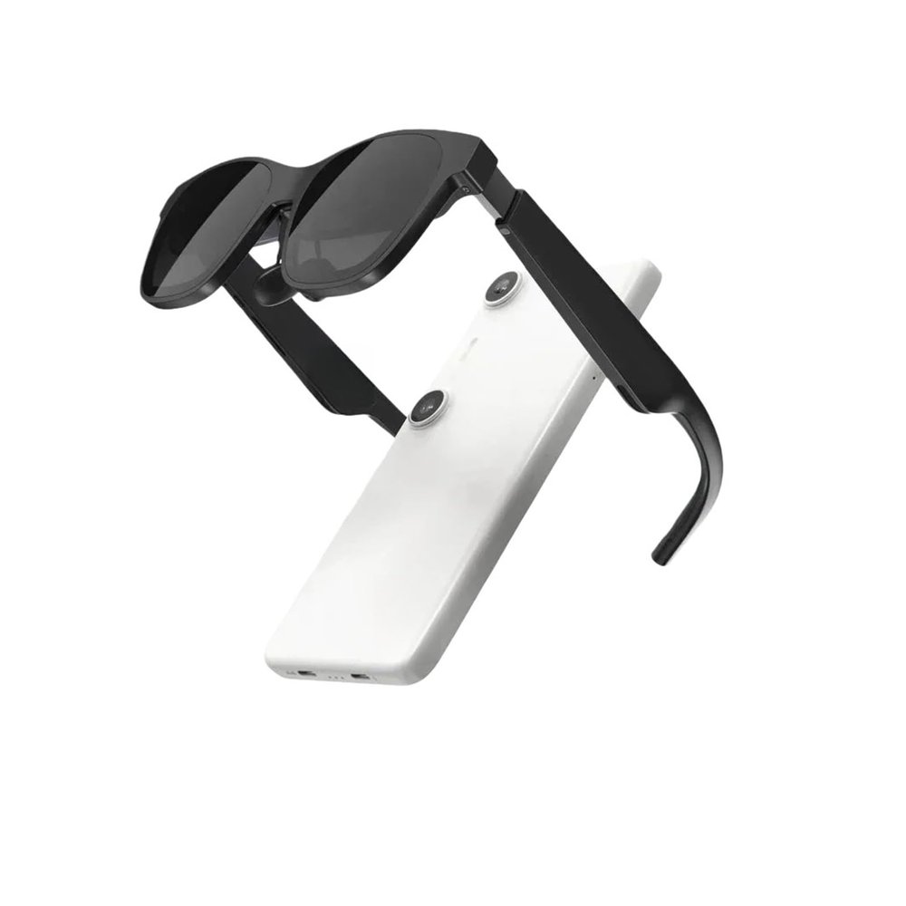 Air 2 Pro Smart AR Glasses with Beam Pro Global Version HD 130 Inches Space Giant Screen Private Cinema Portable 1080p(8G 256G)