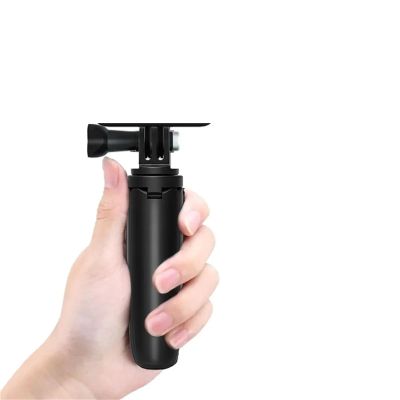 Compatible for Action Cameras, Foldable Vlog Tripod & Mini Portable Monopod Accessory