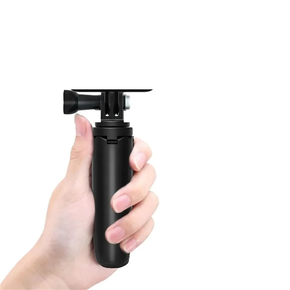 Compatible for Action Cameras, Foldable Vlog Tripod & Mini Portable Monopod Accessory