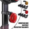 Bike Mount Hidden, Bicycle Seatpost Holder with Built-in Taillight, for Security and Night Ride Safety, Adjustable and Easy Installation. (Yellow) view 2