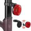 Bike Mount Hidden, Bicycle Seatpost Holder with Built-in Taillight, for Security and Night Ride Safety, Adjustable and Easy Installation. (Yellow) view 3