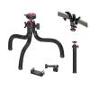 Compatible for Action & Vlog Cameras, Flexible Octopus Tripod with 360 Ball Head & Phone Mount view 2