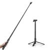 Compatible for Action Cameras, 1.5m 6-Section Extendable Selfie Stick & Tripod for Livestreaming view 3
