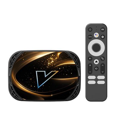 Android TV Box 14.0, VONTAR X5 Android Set Top Box, Amlogic S905x5mquad Core CPU Support 2.4/5.8Ghz Dual WiFi 4K/8K H.264 HD Smart Android Box,4gb+128gb