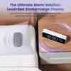 Dekala Bed Shaker Loud Alarm Clock for Heavy Sleepers Adults, Vibrating Dual Alarm Clocks for Bedrooms, Large Display Auto Dimmer,Temperature & Humidity Detect, 7-Day Programmable, Ideal Gift view 2