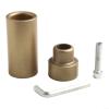 Extended Die Head for PPR Pipe Welding, Aluminum Alloy Hot Melt Nozzle with PTFE Coated Melting Tip, Heat Resistant Pipe Fitting Tool, 20mm 25mm 32mm Die Heads Set(25mm) view 2