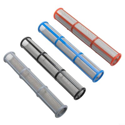 Airless Sprayer Filter 30 60 100 200 Mesh Stainless Steel Mesh Replacement for G-Contractor II, Latex Enamel Coating Tip Filter, 4 Pack