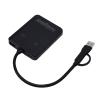 ASHATA VHS to Digital Converter, USB Video Capture Card Analog Digital AV to HD 1080P 720P with Dual USB A and C Input, for VCR DVD Player Camcorder 4K TV view 1
