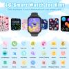 4G Kids Smart Watch for Boys Girls, Kid Watch Phone Ages 4-12 with Call, GPS, SOS, Video Call, Games, Camera, Alarm, Touchscreen Smartwatch for Children Birthday Gift (Includes SIM Card), Black view 2
