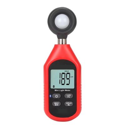 lux Meter, Digital Light Meter Lux 200,000 Illuminometers Photometer Environmental Tester Bluetooth Lighting Intensity Brightness Measurement(Set-2)