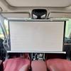 ENGTICUENU Projector Screen 30" 40" Portable Projector Screen for Car, Manual Pull Down Roll Up Mini Movie Screen, 16:9, 4K HD Projection Screen for Fitting Car, Travel, Camping(50in) view 1