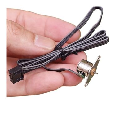 10mm DC 2-Phase 4-Wire Stepper Electronic Starter Small Wired Stepping Electronic Starter Resistance 10 Ohm 18 Degrees Motor Drivers