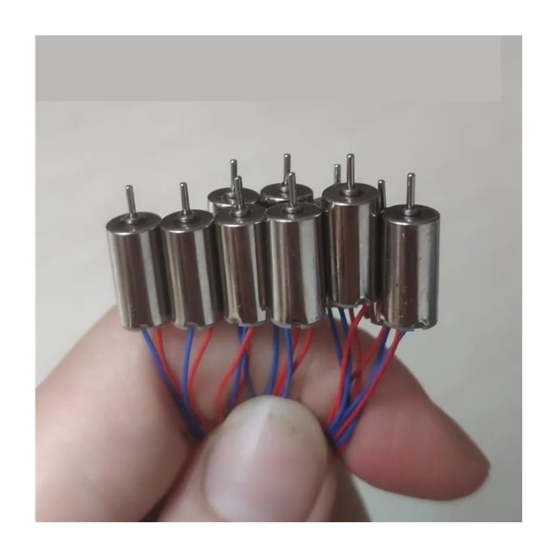 10pcs/lot 0612 coreless Electronic Starter 6*12mm 3.7V 45000rpm high Speed DC Electronic Starter for Airplane Model~ Motor Drivers