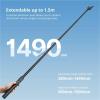 Compatible for Action Cameras, 1.5m 6-Section Extendable Selfie Stick Tripod view 2