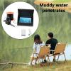 195 Wide Angles Fish Finder Camera with 5inch Large Screen Night View Underwater Fishing for Lake view 4