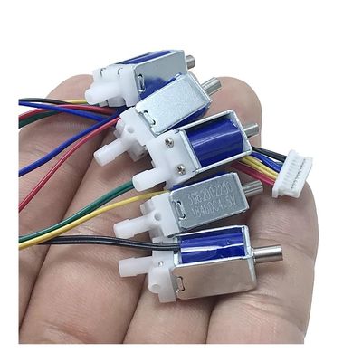 1PCS Air Valve Normally Open Solenoid Valves DC 3.7V 5V 6V N/O Valve Electromagnetic Exhaust Valve Switch Valve Motor Drivers