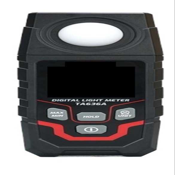 lux Meter, Digital Lux Meter Light Mini Illuminometer Data Logger Lighting Intensity Brightness Measurement(636A)
