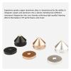 1 Set of Audio Stand Speaker Tip Vertical Foot Repair Parts Rotary Shock Absorber Nail and Pad Accessory(Black) view 4
