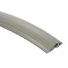 Floor Cord Cover D30 3.3ft Cover, PVC, Wire for Extension Cords, Protect Wires & Prevent Cable Trips, Hole Width: 0.39", Wood Grey view 1