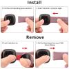 6 PACK Bands Compatible with Fitbit Versa 4 / Versa 3 / Fitbit Sense 2 / Sense Bands for Women Men, Soft Sport Wristbands Replacement Smart Watch Straps (6PACK B,Large) view 4
