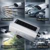 Solar Power LED Fake Security Camera, Outdoor Dummy Surveillance Silver - Realistic Blinking LED, Adjustable Bracket, Theft Deterrent for Homes and Businesses view 4