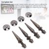 Naroote 8pcs Copper Speaker Spikes, Adjustable Isolation Feet for HiFi Speakers Amplifiers Subwoofers, with Base Pads for Musical Instruments Turntables CD DVD Players view 2