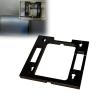 Wall Mount Bracket for Logitech TAP | Cable Management System with Large Passthrough | Office Electronics Accessories | Black view 1