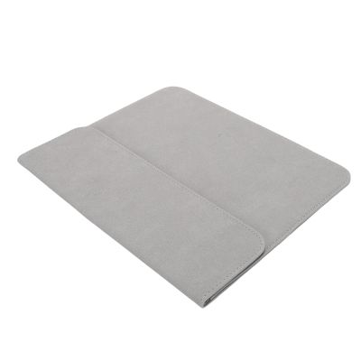 Irfora Slim Magnetic E Reader Sleeve Case Anti Drop Magnetic Closure for Kindle Scribe 2022 2024 10.2 Inch Lightweight for Travel Matte Microfiber Leather (Light Gray)
