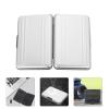 BESPORTBLE Waterproof Memory Card Case Holder for Micro Cards, Portable Micro Sdxc Storage Organizer with Sturdy Silver Container for Camera and Travel Use view 3
